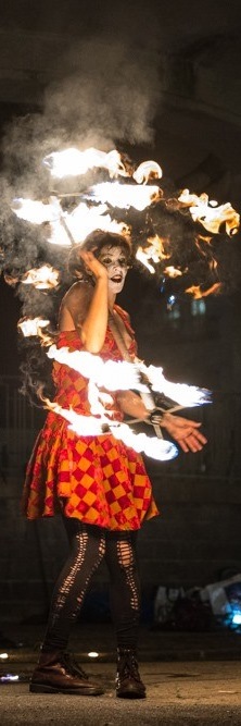 Spectacle de Noël en déambulation